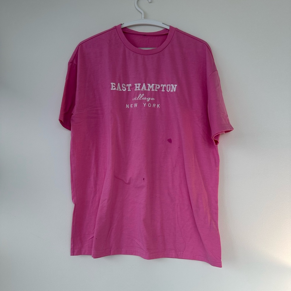 East Hampton Pink Shirt